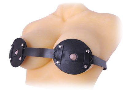 Spiked Breast Binder with Nipple Holes